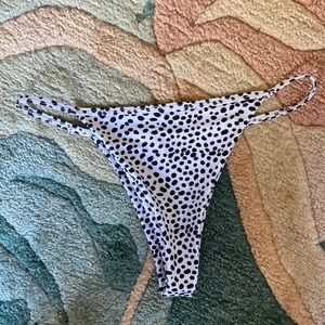 Speckled bikini bottoms